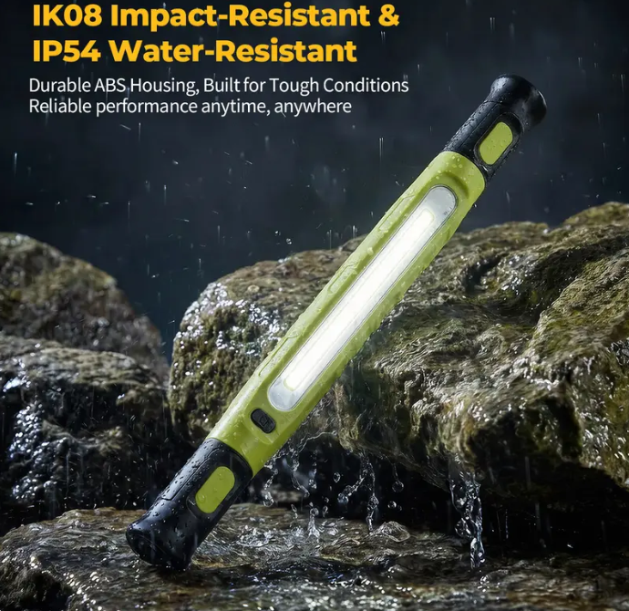 Magnetic USB Rechargeable Work Light with Hook