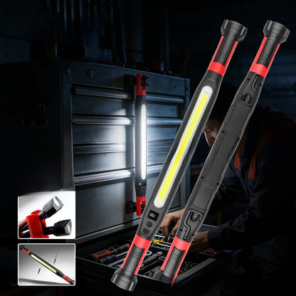 Magnetic USB Rechargeable Work Light with Hook