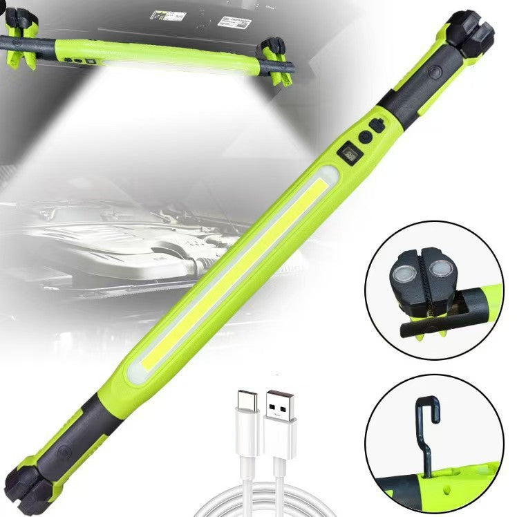 Magnetic USB Rechargeable Work Light with Hook